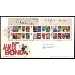 Gran Bretaña HB 53 2008 SPD FDC James Bond Agente Secreto Británico Sobre primer día Gran Bretaña HB 53 2008 SPD FDC James Bond Agente Secreto Británico Sobre primer día