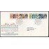 Gran Bretaña 1218/21 1986 SPD FDC 60 Aniversario de la Reina Isabel II Sobre primer día