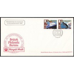 Gran Bretaña 1311/12 1988 SPD FDC Transporte y Comunicaciones Sobre primer día