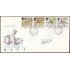 Gran Bretaña 1568/71 1991 SPD FDC Bicentenario del Servicio Cartográfico Mapas Sobre primer día