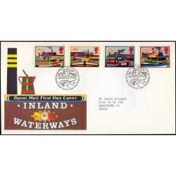 Gran Bretaña 1686/89 1993 SPD FDC Creación Red de Canales de Gran Bretaña Sobre primer día Gran Bretaña 1686/89 1993 SPD FDC Creación Red de Canales de Gran Bretaña Sobre primer día