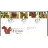 Gran Bretaña 1692/96 1993 SPD FDC Frutas de Otoño Sobre primer día