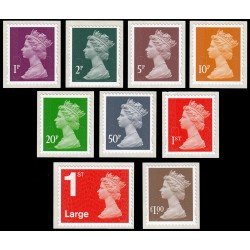Gran Bretaña 3780/88 2013 Serie Reina Isabel II Autoadhesivos MNH Gran Bretaña 3780/88 2013 Serie Reina Isabel II Autoadhesivos MNH