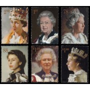 Gran Bretaña 3877/82 2013 Jubileo de diamantes Coronación Reina Isabel II MNH