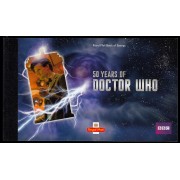 Gran Bretaña 3806 C3806  2013 Clásicos de la televisión 50 años serie Doctor Who Carné Prestigio MNH