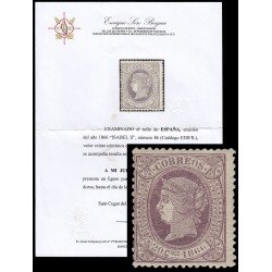 España Spain 86 1866 Isabel II MH España Spain 86 1866 Isabel II MH