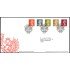 Gran Bretaña 4421/25 2017 SPD FDC Serie Reina Isabel II Sobre primer día Windsor