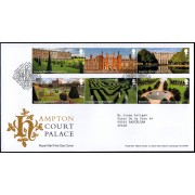 Gran Bretaña 4652/57 2018 SPD FDC Patrimonio Castillo de Hampton Court Sobre primer día Tallents House
