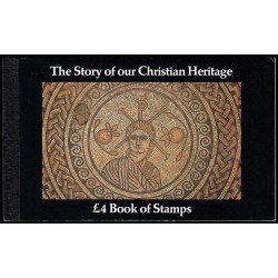 Gran Bretaña 1140A C1140A 1984 Historia de nuestra Herencia Cristiana Carné Prestigio MNH Gran Bretaña 1140A C1140A 1984 Historia de nuestra Herencia Cristiana Carné Prestigio MNH
