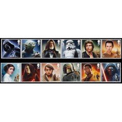 Gran Bretaña 4213/24 2015 Cine La Guerra de las Galaxias Episodio VII MNH Gran Bretaña 4213/24 2015 Cine La Guerra de las Galaxias Episodio VII MNH