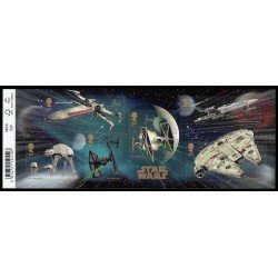 Gran Bretaña 4241/46 F4241 2015 Cine La Guerra de las Galaxias Episodio VII Autoadhesivos Hoja MNH Gran Bretaña 4241/46 F4241 2015 Cine La Guerra de las Galaxias Episodio VII Autoadhesivos Hoja MNH