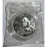 China onza de plata 1998  Oso Panda Sylver Ag 