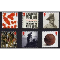Gran Bretaña 4157/62 2015 Centenario de la Primera Guerra Mundial MNH Gran Bretaña 4157/62 2015 Centenario de la Primera Guerra Mundial MNH