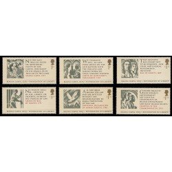 Gran Bretaña 4164/69 2015 800 Aniv. Carta Magna MNH Gran Bretaña 4164/69 2015 800 Aniv. Carta Magna MNH