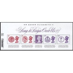 Gran Bretaña 4197/01 F497 2015 S.M. la Reina Isabel II Hoja MNH Gran Bretaña 4197/01 F497 2015 S.M. la Reina Isabel II Hoja MNH