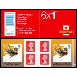 Gran Bretaña 4192 C4192 2015 Fauna Abejas Carné MNH Gran Bretaña 4192 C4192 2015 Fauna Abejas Carné MNH