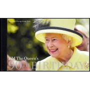 Gran Bretaña 4285 C4285 2016 90 Aniv. S.M. la Reina Isabel II Carné Prestigio MNH