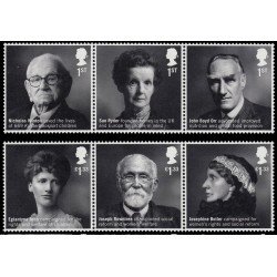 Gran Bretaña 4269/74 2016 Humanistas Británicos MNH Gran Bretaña 4269/74 2016 Humanistas Británicos MNH