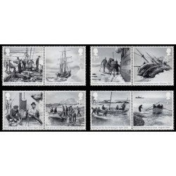 Gran Bretaña 4249/56 2016 Centenario de la Expedición Endurance MNH Gran Bretaña 4249/56 2016 Centenario de la Expedición Endurance MNH