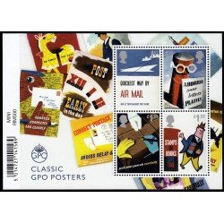 Gran Bretaña 4263/66 F4263 2016 500 Aniv. del Royal Mail Hoja MNH Gran Bretaña 4263/66 F4263 2016 500 Aniv. del Royal Mail Hoja MNH