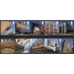 Gran Bretaña 4467/76 2017 Edificios Históricos MNH Gran Bretaña 4467/76 2017 Edificios Históricos MNH