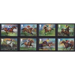 Gran Bretaña 4434/41 2017 Carreras Hípicas legendarias MNH Gran Bretaña 4434/41 2017 Carreras Hípicas legendarias MNH