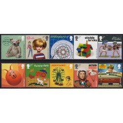 Gran Bretaña 4483/92 2017 Patrimonio Juguetes Antiguos MNH Gran Bretaña 4483/92 2017 Patrimonio Juguetes Antiguos MNH