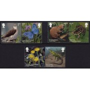 Gran Bretaña 4616/21 2018 Fauna y Flora Especies reintroducidas MNH