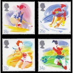 Gran Bretaña 1307/10 1988 Deportes MNH Gran Bretaña 1307/10 1988 Deportes MNH