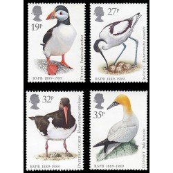 Gran Bretaña 1363/66 1989 100 Aniv. de la Real Sociedad de Protección de Pájaros MNH Gran Bretaña 1363/66 1989 100 Aniv. de la Real Sociedad de Protección de Pájaros MNH