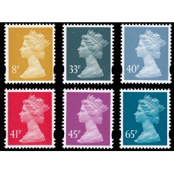 Gran Bretaña 2170/75 2000 Serie Reina Isabel II MNH Gran Bretaña 2170/75 2000 Serie Reina Isabel II MNH