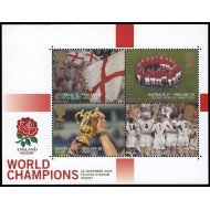 Gran Bretaña HB 22 2003 Copa del mundo de rugby MNH