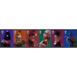 Gran Bretaña 2266/71 2001 Teatro de marionetas MNH Gran Bretaña 2266/71 2001 Teatro de marionetas MNH
