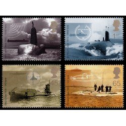 Gran Bretaña 2244/47 2001 Centenario del servicio de Submarinos Royal Navy MNH Gran Bretaña 2244/47 2001 Centenario del servicio de Submarinos Royal Navy MNH