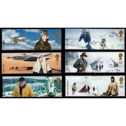 Gran Bretaña 2428/33 2003 Hazañas de Exploradores y Aventureros MNH Gran Bretaña 2428/33 2003 Hazañas de Exploradores y Aventureros MNH