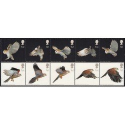 Gran Bretaña 2393/02 2003 Fauna Rapaces MNH Gran Bretaña 2393/02 2003 Fauna Rapaces MNH