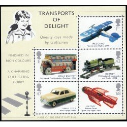 Gran Bretaña HB 21 2003 Juguetes antiguos Transporte Modelismo MNH