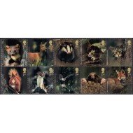 Gran Bretaña 2578/87 2004 Animales del Bosque MNH