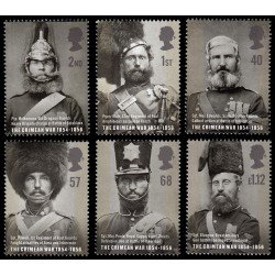 Gran Bretaña 2588/93 2004 150 Aniv. de la Guerra de Crimea MNH Gran Bretaña 2588/93 2004 150 Aniv. de la Guerra de Crimea MNH