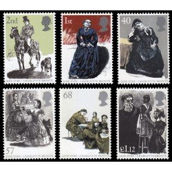 Gran Bretaña 2622/27 2005 Literatura Jane EYre MNH Gran Bretaña 2622/27 2005 Literatura Jane EYre MNH