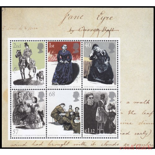 Gran Bretaña HB 28 2005 Literatura Jane Eyre MNH