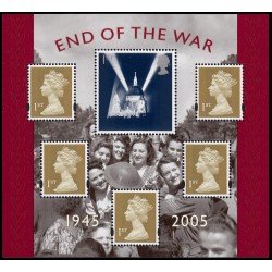 Gran Bretaña HB 32 2005 60 Aniv. Fin de la Segunda Guerra Mundial MNH Gran Bretaña HB 32 2005 60 Aniv. Fin de la Segunda Guerra Mundial MNH