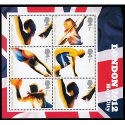 Gran Bretaña HB 33 2005 Londres Juegos Olímpicos 2012 MNH Gran Bretaña HB 33 2005 Londres Juegos Olímpicos 2012 MNH