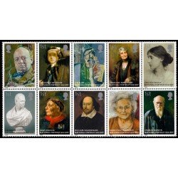 Gran Bretaña 2774/83 2006 Arte Pintura Galería Nacional del Retrato Londres MNH Gran Bretaña 2774/83 2006 Arte Pintura Galería Nacional del Retrato Londres MNH
