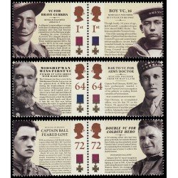 Gran Bretaña 2794/99 2006 150 Aniv. de la Victoria Cross MNH Gran Bretaña 2794/99 2006 150 Aniv. de la Victoria Cross MNH
