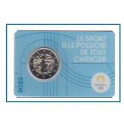 Francia France 2023 Cartera Oficial Coin Card 2€ euros conm. 3az París 2024