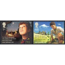 Gran Bretaña 2916/17 2007 Centenario Scouts MNH Gran Bretaña 2916/17 2007 Centenario Scouts MNH