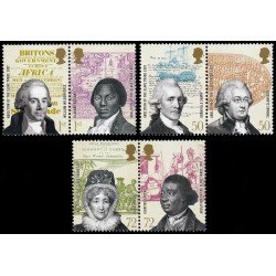 Gran Bretaña 2866/71 2007 Abolición de la esclavitud MNH Gran Bretaña 2866/71 2007 Abolición de la esclavitud MNH