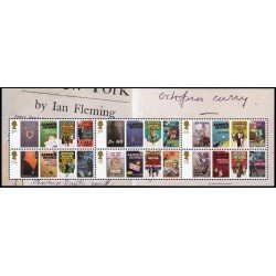 Gran Bretaña HB 53 2008 James Bond de Ian Fleming MNH