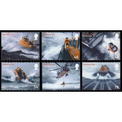 Gran Bretaña 2992/97 2008 Salvamento Marítimo MNH Gran Bretaña 2992/97 2008 Salvamento Marítimo MNH